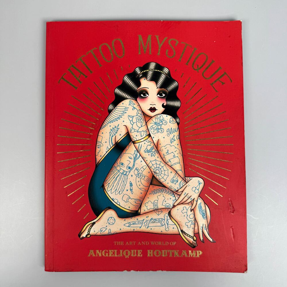 Tattoo Mystique The Art and World of Angelique Houtkamp Softcover Book Outre